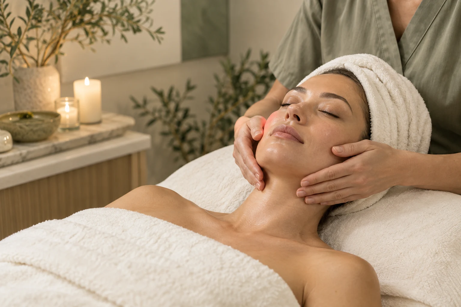 Illustrative advanced facials image